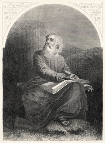 Isaiah, engraved by S. Allen, from 